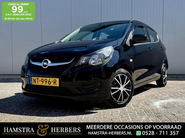 Opel KARL 1.0 ecoFLEX Edition zwart 2017 Benzine