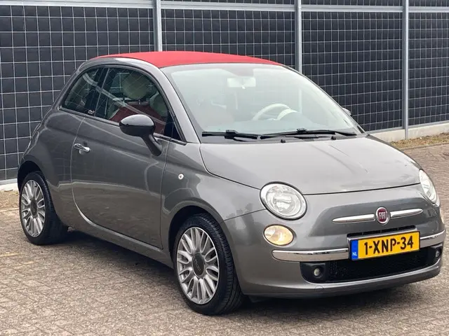 Fiat 500C 0.9 TwinAir Lounge Cabrio leder 2014 Benzine 5