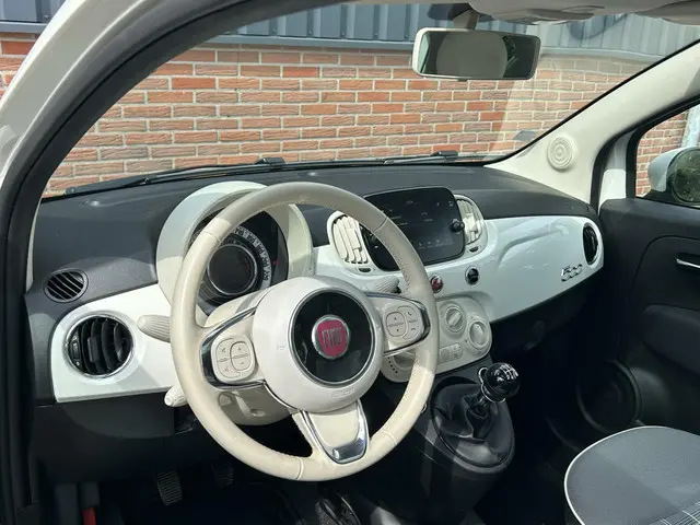 Fiat 500 1.2 Panoramadak/Lmv/Audio/Cruise 2018 Benzine 9