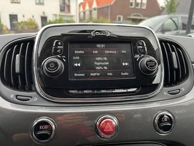 Fiat 500C 0.9 TwinAir Turbo Lounge Leder 2016 Benzine 14