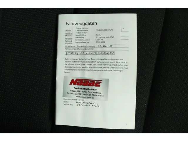 Toyota RAV4 2.5 Hybrid AWD Style 2018 Hybride Benzine 62