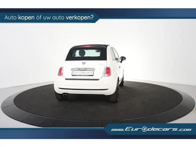 Fiat 500C TwinAir Lounge *Leer*Cabrio*Airco* 2012 Benzine 9