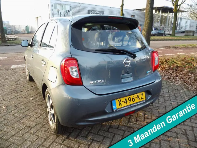Nissan Micra 1.2 Tekna AIRCO,NAVI,PANODAK,UNIEK 2014 Benzine 5