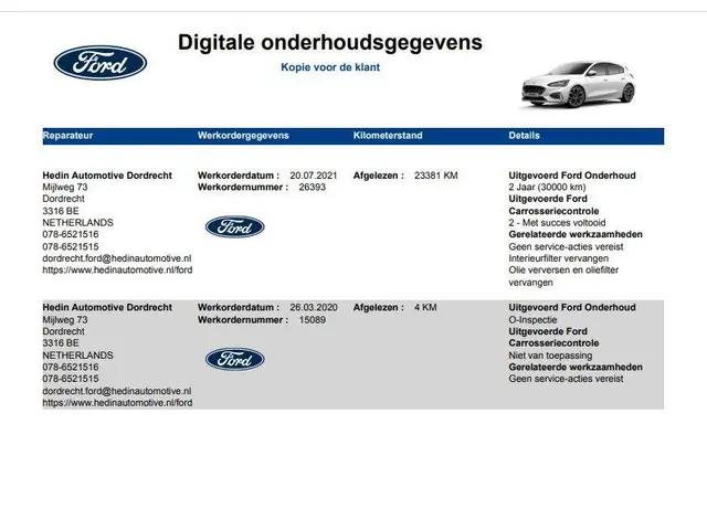 Ford Focus 1.5 EcoBoost 182pk ST Line 2020 Benzine 26