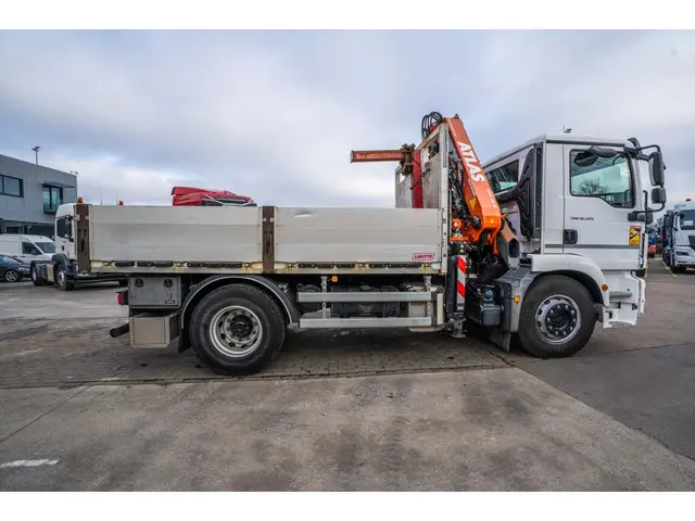 MAN TGM 18.320 BB+ATLAS 16 T/m+3EXT 2018 Diesel 10