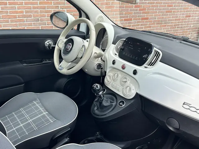 Fiat 500 1.2 Panoramadak/Lmv/Audio/Cruise 2018 Benzine 10