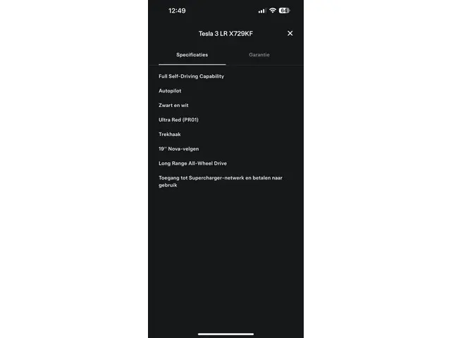 Tesla Model 3 Long Range AWD 78 kWh 2023 Elektrisch 23