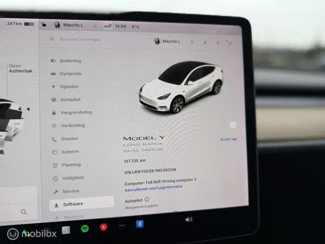 Tesla Model Y Long Range AWD 75 kWh 2021 Elektrisch 16