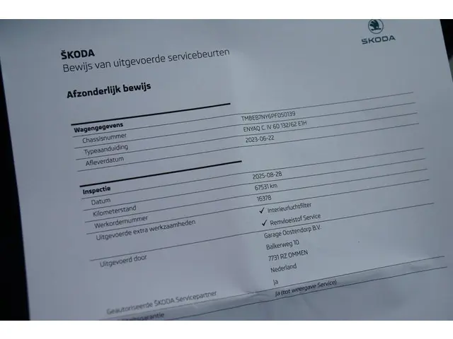 Škoda Enyaq Coupe iV 60 Sportline 2023 Elektrisch 47