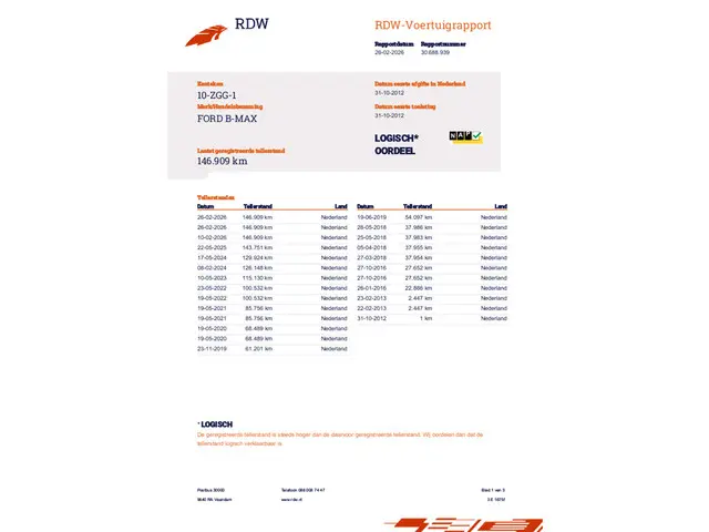 Ford B-MAX 1.0 EcoBoost Titanium 2012 Benzine 18