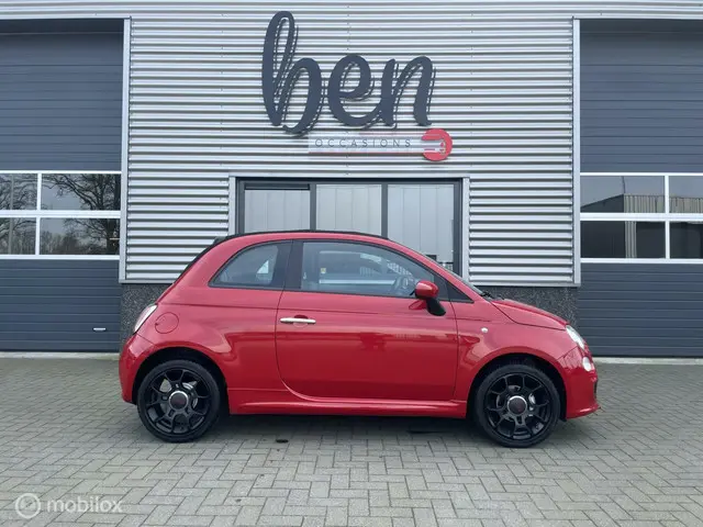 Fiat 500C 1.2 S Sport Cabrio TOPSTAAT!!! 2014 Benzine 9