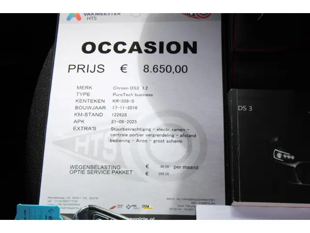 DS DS 3 1.2 PureTech Business 2016 Benzine 24