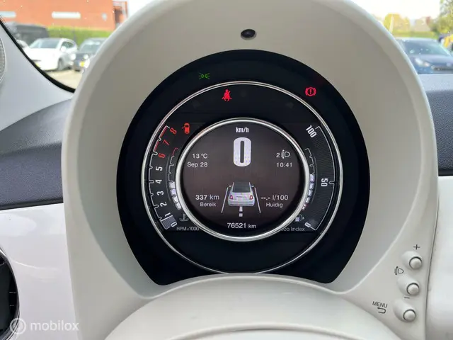 Fiat 500C 1.2 Lounge CABRIO*AIRCO*CRUISE*PDC* 2019 Benzine 17