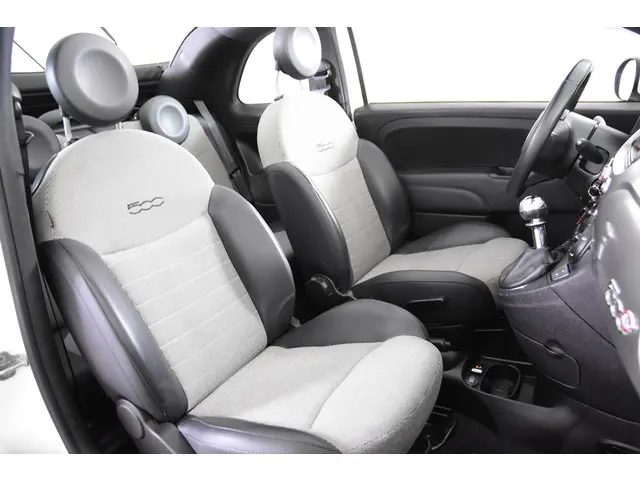 Fiat 500C TwinAir Lounge *Leer*Cabrio*Airco* 2012 Benzine 3