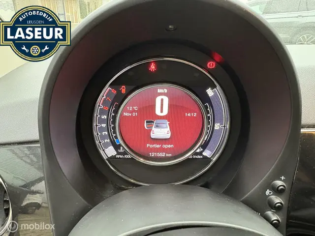 Fiat 500C 1.2 Lounge 2017 Benzine 9
