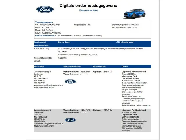 Ford Puma 1.0 EcoBoost Hybrid Titanium 2022 Benzine 16