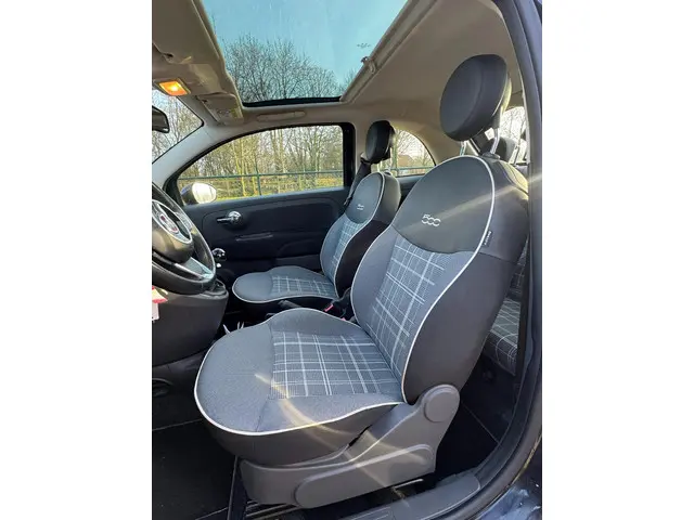 Fiat 500 1.2 Lounge /Navi/Pano/Airco/Nwapk/ 2017 Benzine 16