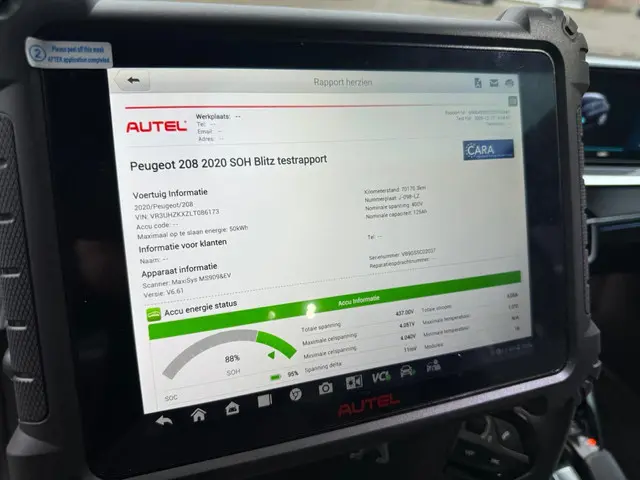 Peugeot e-208 EV GT 350 50 kWh 2020 Elektrisch 33