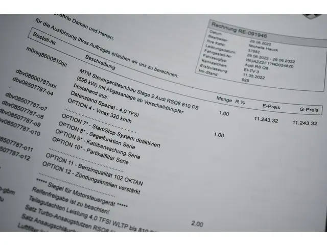 Audi RSQ8 4.0 TFSI 810pk quattro 2022 Benzine 28