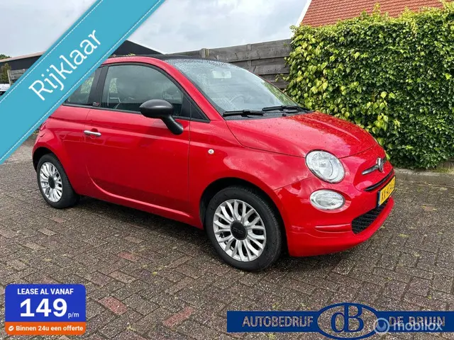 Fiat 500 0.9 TwinAir Turbo Lounge Cabriolet 2019 Benzine