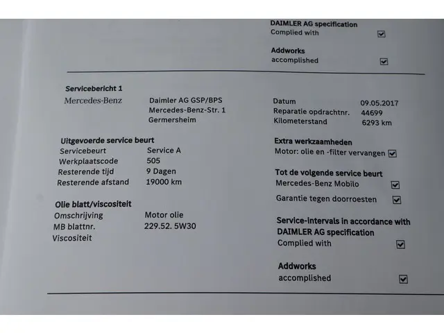 Mercedes-Benz A-Klasse 200 d Prestige 2016 Diesel 45