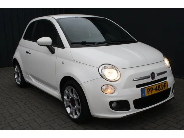 Fiat 500 1.2 Lounge AIRCO - PDC - 16" VELGEN 2013 Benzine 11