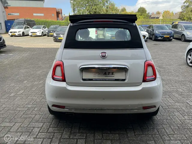 Fiat 500C 1.2 Lounge CABRIO*AIRCO*CRUISE*PDC* 2019 Benzine 5