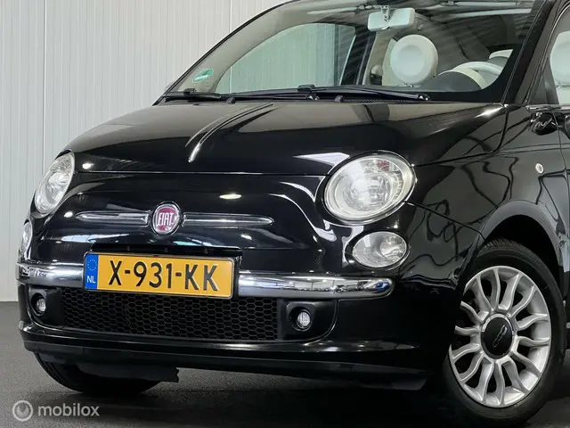 Fiat 500 1.2 Lounge [ leder historie LM ] 2014 Benzine 24