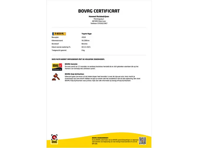 Toyota Aygo 1.0 VVT-i x-play 2018 Benzine 4