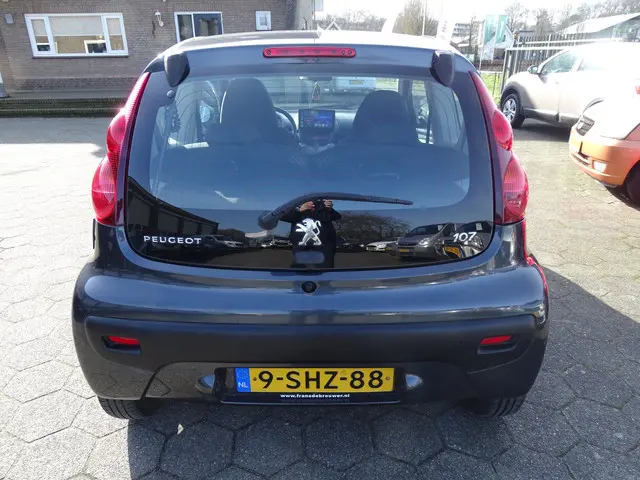 Peugeot 107 1.0 Active AUTOMAAT/AIRCO/LMV/PDC 2013 Benzine 6