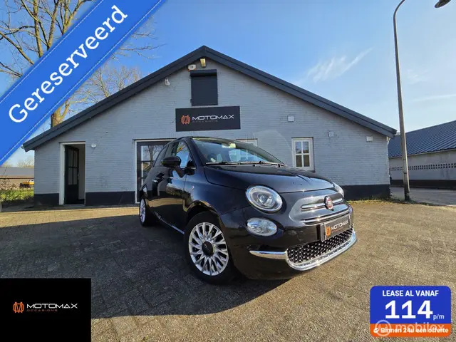 Fiat 500 0.9 TwinAir Turbo Lounge|Airco|NAP 2016 Benzine