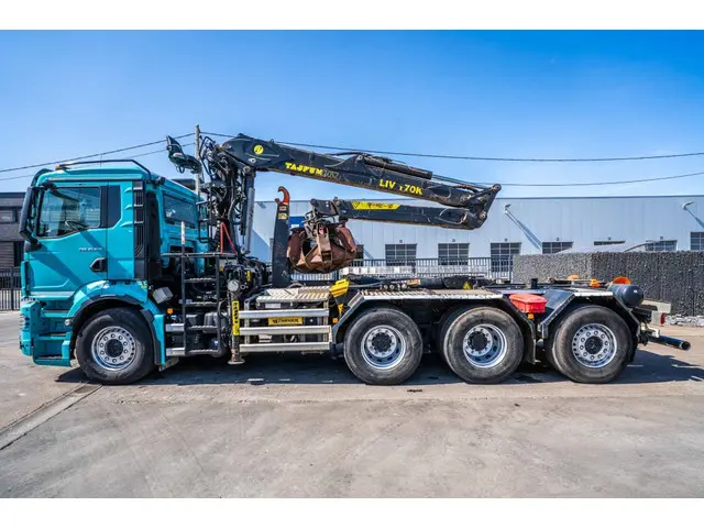 MAN TGS 35.510 8X4-4 BL + TAJFUN L170 K 2022 Diesel 12