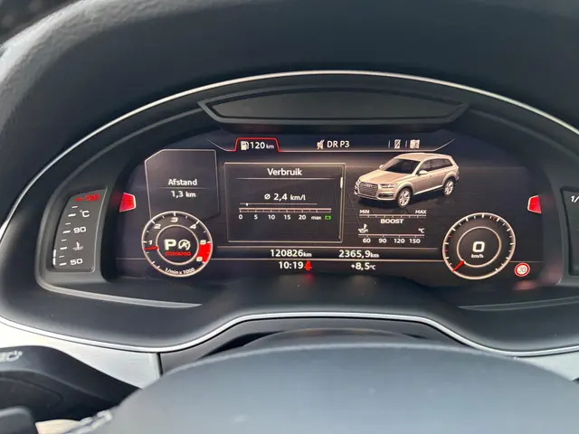 Audi Q7 4.0 TDI SQ7 quattro Grijs kenteken 2017 Diesel 18