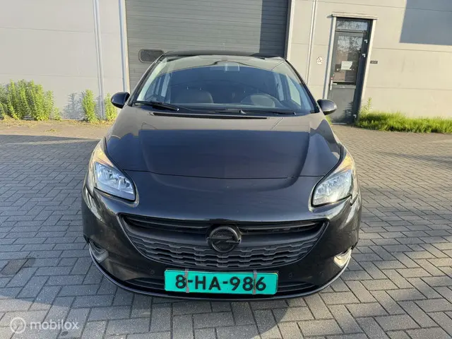 Opel Corsa 1.0 Turbo Cosmo| Navi| black&black| 2016 Benzine 3