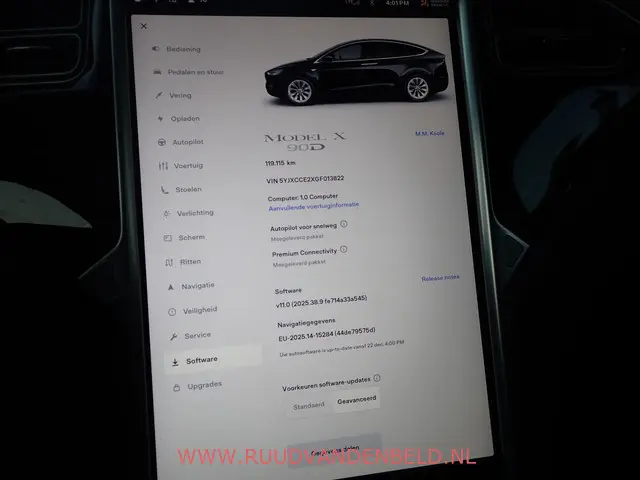 Tesla Model X 90D 6P 2016 Elektrisch 14