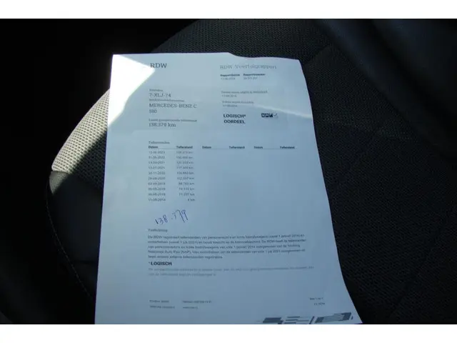 Mercedes-Benz C-Klasse 180 Prestige 2014 Benzine 12