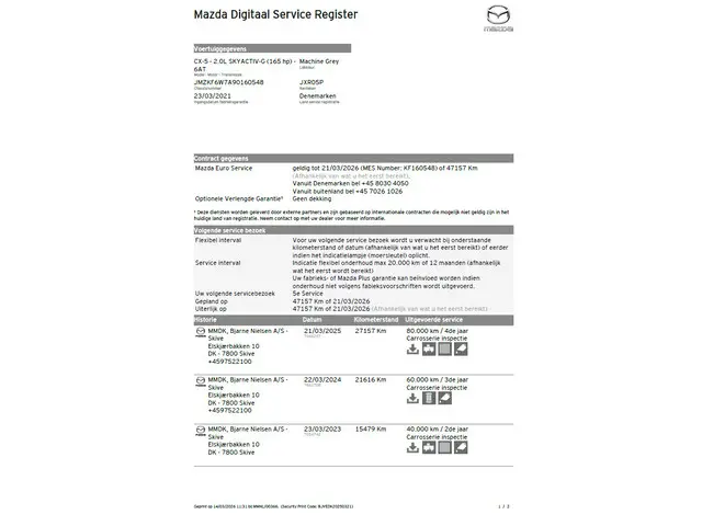 Mazda CX-5 SkyActiv-G 165 automaat Luxury 2021 Benzine 49