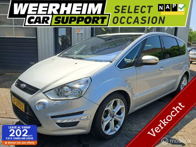 Ford S-Max 1.6 EcoBoost Platinum 7p. Trekhaak 2015 Benzine