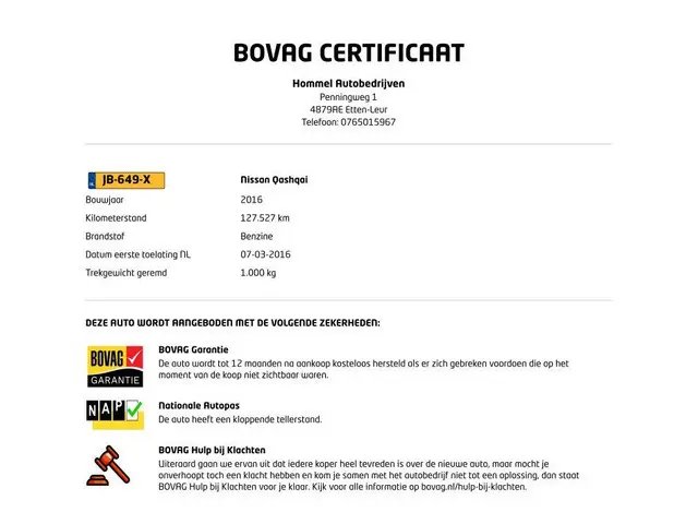 Nissan QASHQAI 1.2 Connect Edition 2016 Benzine 2