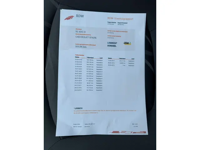 Chevrolet Spark 1.0 16V LS Bi-Fuel. LPG G3 2012 LPG/Gas 14