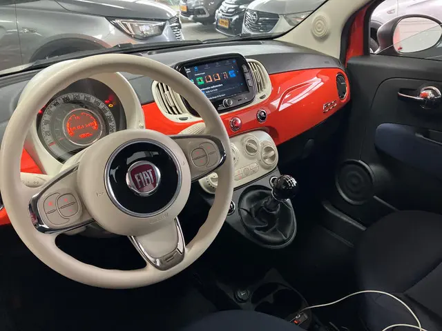 Fiat 500 1.0 Hybrid 15" lmv Carplay 2021 Benzine 16