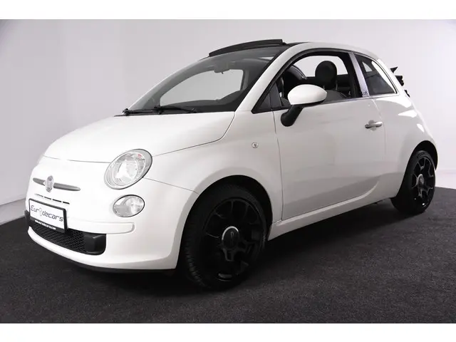 Fiat 500C TwinAir Lounge *Leer*Cabrio*Airco* 2012 Benzine 25