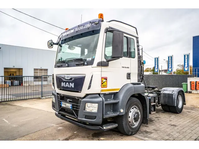 MAN TGS 18.400 BLS 4X4H+ SEMI-MIXER 12M3 2014 Diesel