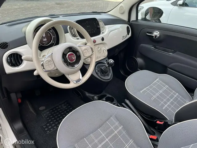 Fiat 500C 1.2 Lounge CABRIO*AIRCO*CRUISE*PDC* 2019 Benzine 7