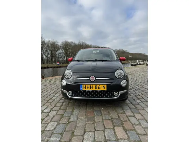 Fiat 500 1.2 ltr. van 2016 met schuifdak 2016 Benzine 9