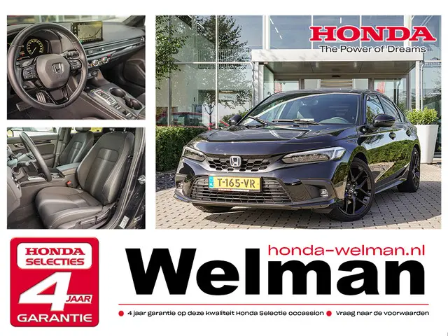 Honda Civic 2.0i e:HEV SPORT 2023 Hybride Benzine