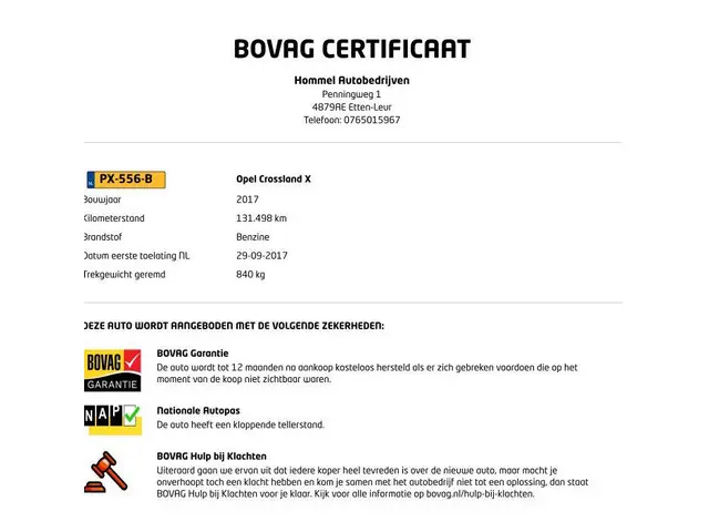 Opel Crossland X 1.2 Turbo Innovation 2017 Benzine 2