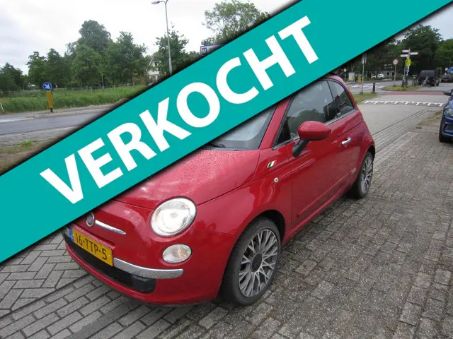 Fiat 500C 1.2 Lounge Cabrio 2012 Benzine
