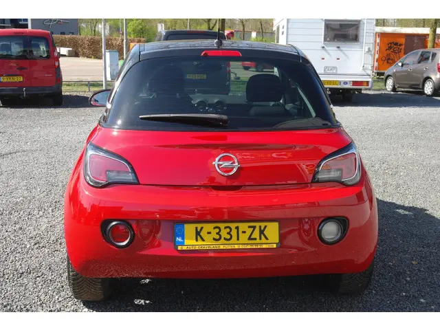 Opel ADAM 1.2 Slam Rood/Zwart Cruise , Airco , 2014 Benzine 5