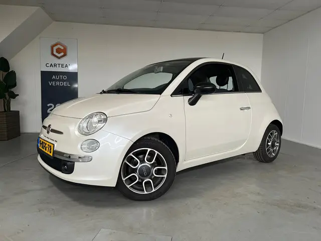Fiat 500 1.0 TwinAir Lounge Airco, LMV 2013 Benzine 4